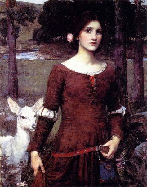John William Waterhouse The Lady Clare Norge oil painting art